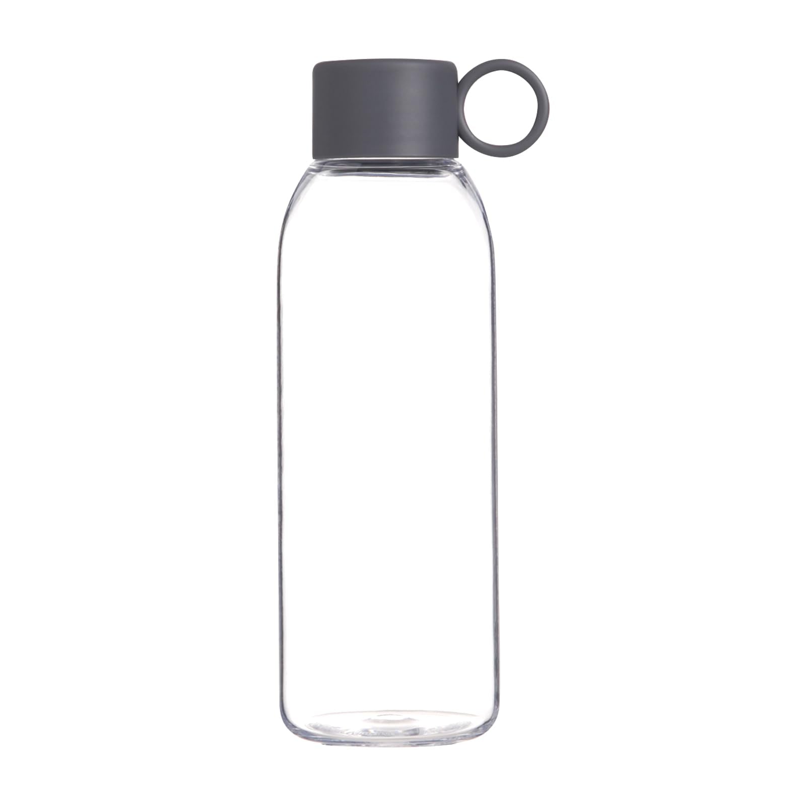 emoi 15oz Kids Water Bottle, Clear Reusable Leak Proof BPA-Free Water Bottles for Boys Girls Men Women Ideal Size for School Travel Hiking Gym Office Ideal for Daily Hydration/White