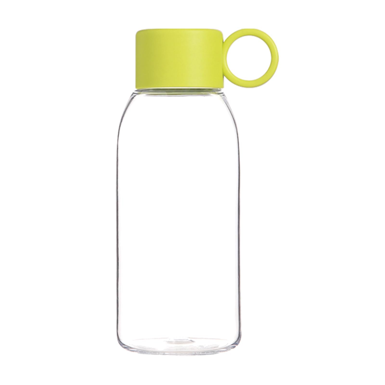 emoi 15oz Kids Water Bottle, Clear Reusable Leak Proof BPA-Free Water Bottles for Boys Girls Men Women Ideal Size for School Travel Hiking Gym Office Ideal for Daily Hydration/White
