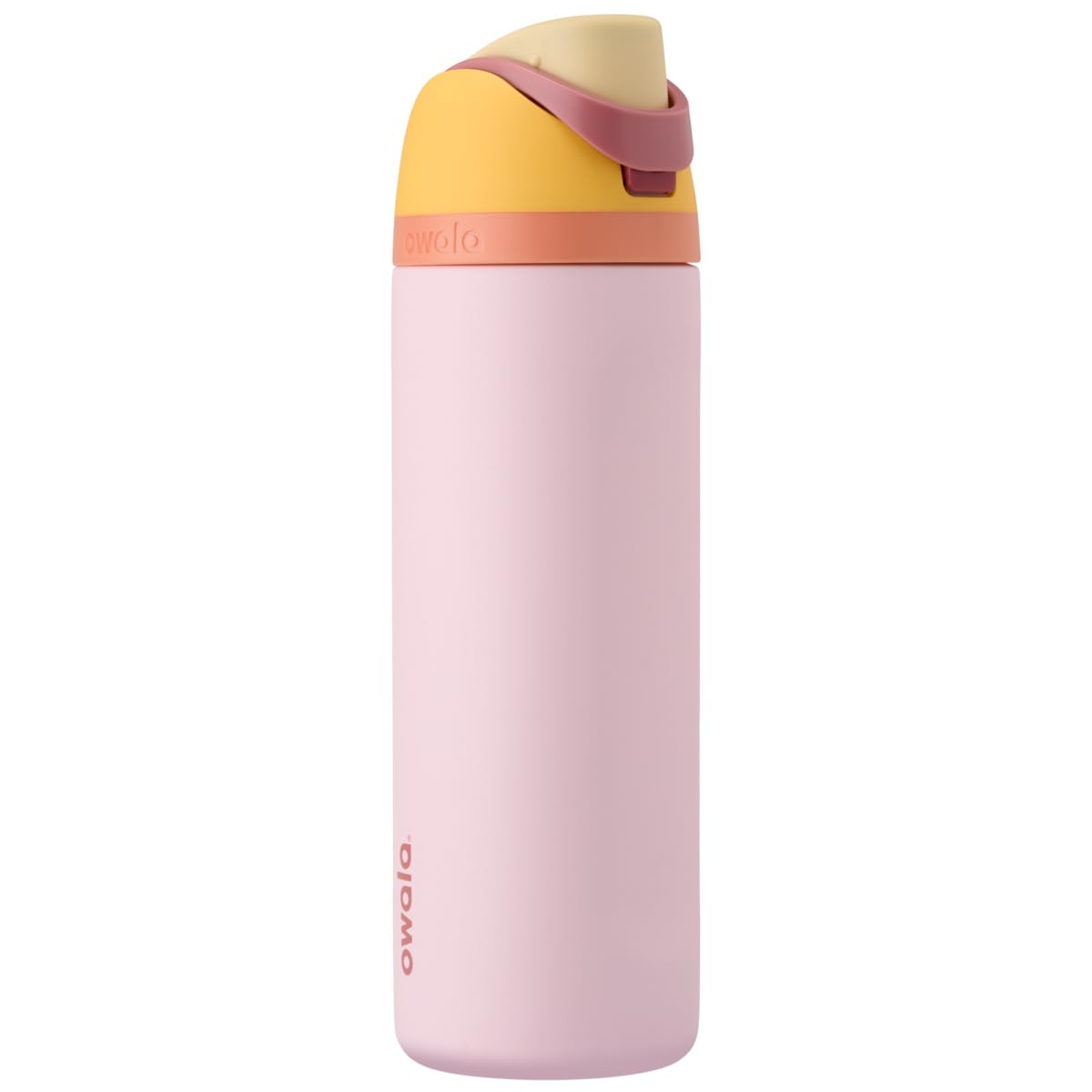 Owala FreeSip Insulated Stainless Steel Water Bottle with Straw for Sports, Travel, and School BPA-Free Sports Water Bottle, 32 oz, Boneyard (Pack of 6)