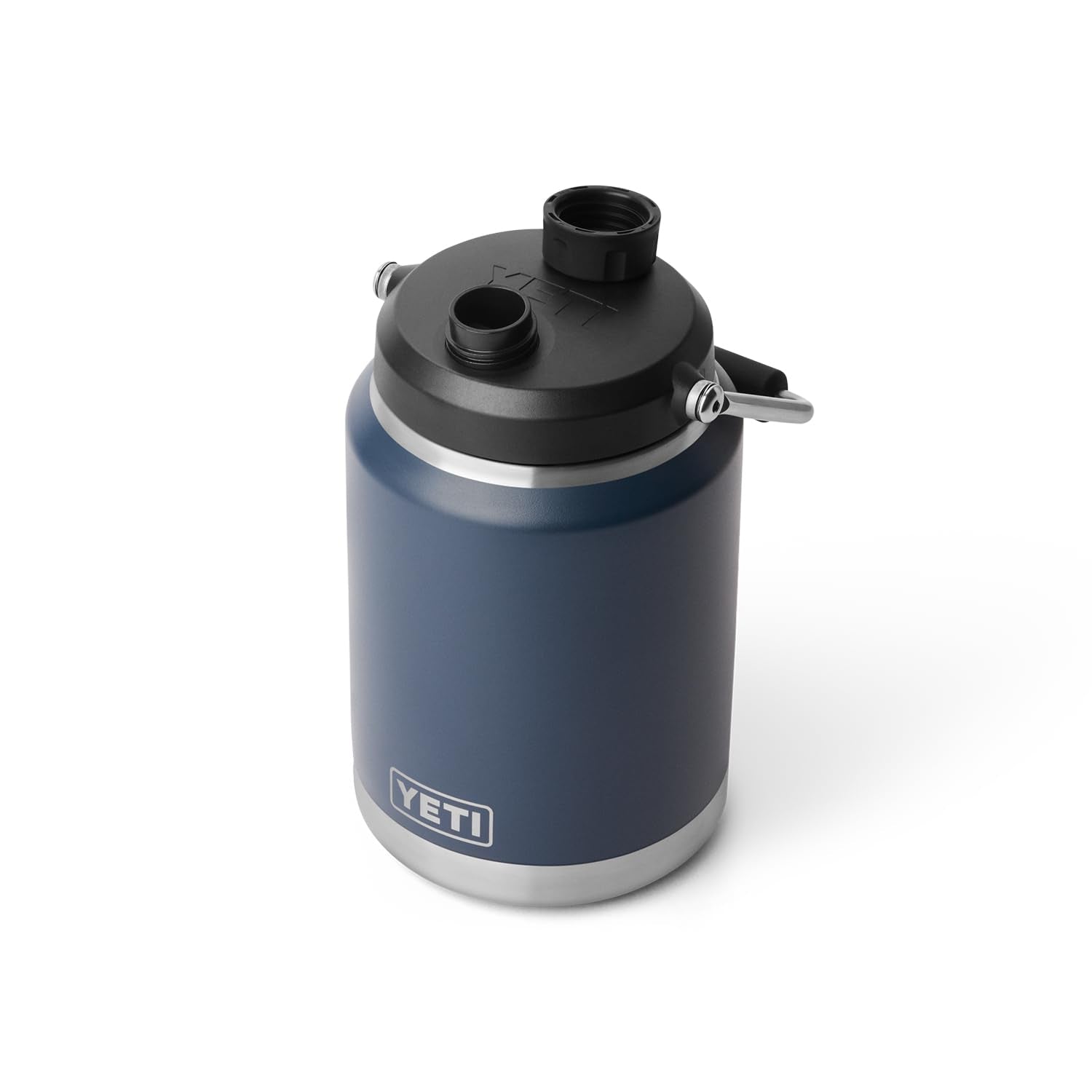 YETI Rambler Half Gallon Jug 2.0, Vacuum Insulated, Leakproof, Stainless Steel with MagCap, Black