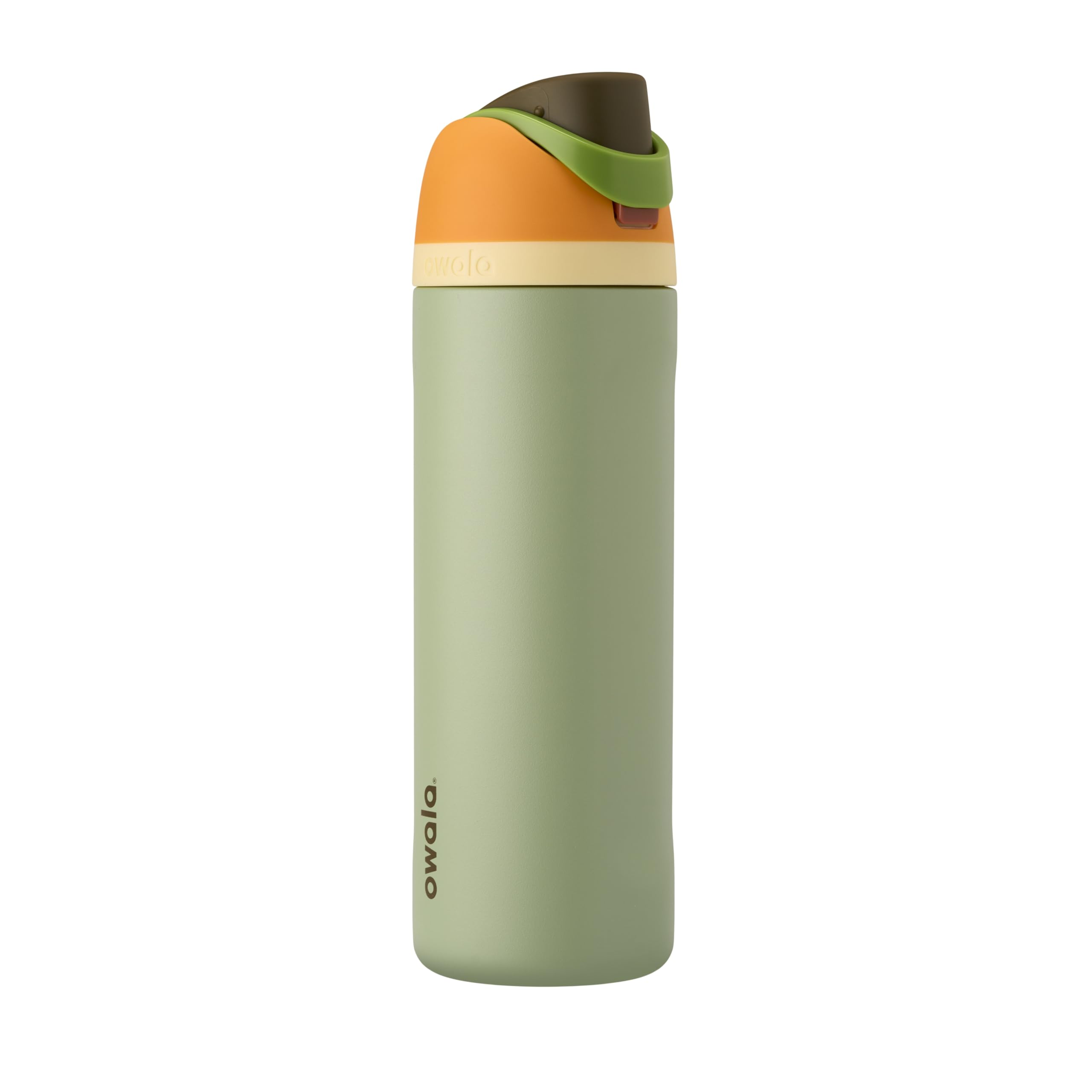 Owala FreeSip Insulated Stainless Steel Water Bottle with Straw for Sports, Travel, and School BPA-Free Sports Water Bottle, 32 oz, Boneyard (Pack of 6)