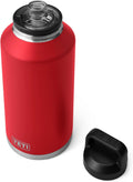 YETI Rambler 64 oz Bottle, Vacuum Insulated, Leakproof, Stainless Steel with Chug Cap, Black