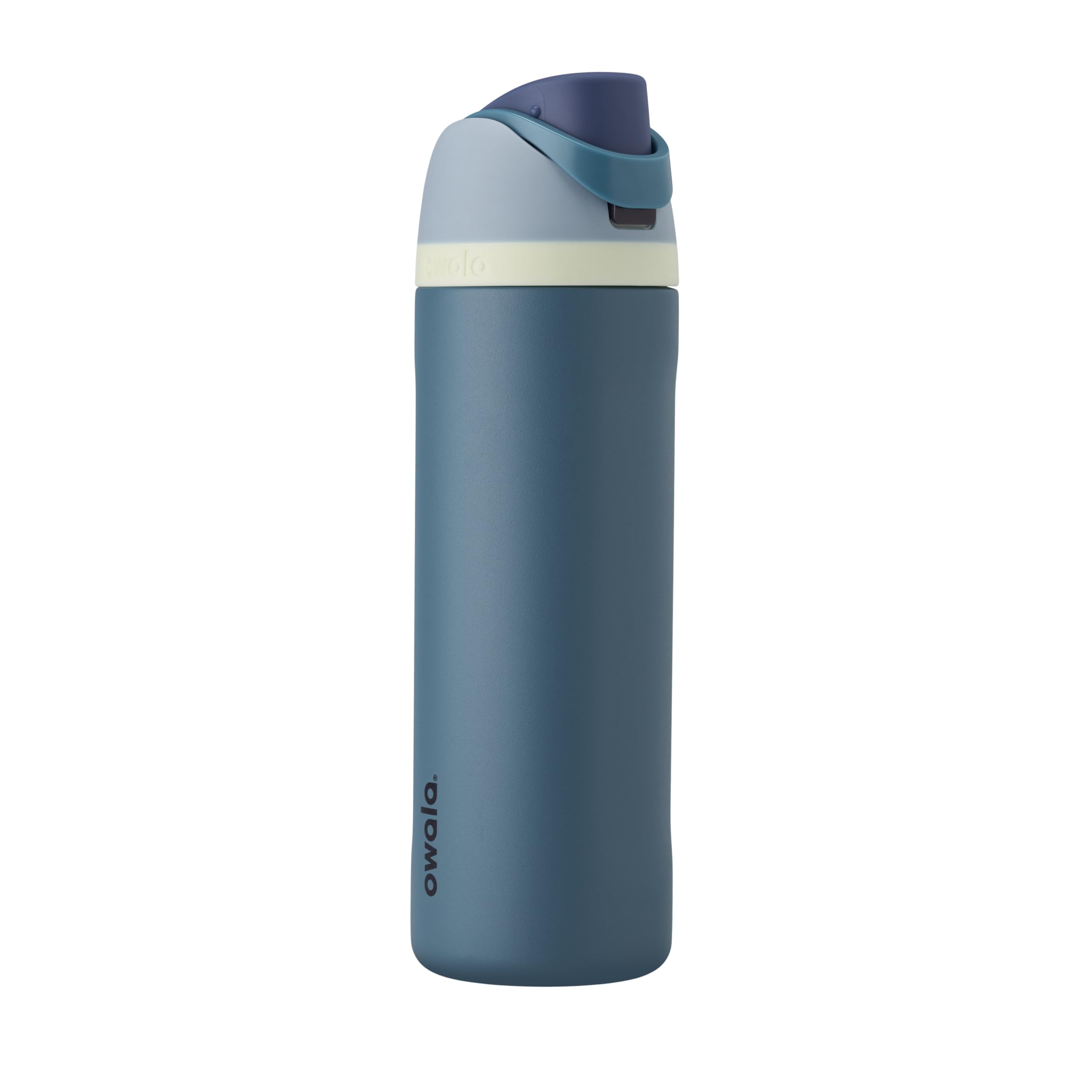 Owala FreeSip Insulated Stainless Steel Water Bottle with Straw for Sports, Travel, and School BPA-Free Sports Water Bottle, 32 oz, Boneyard (Pack of 6)