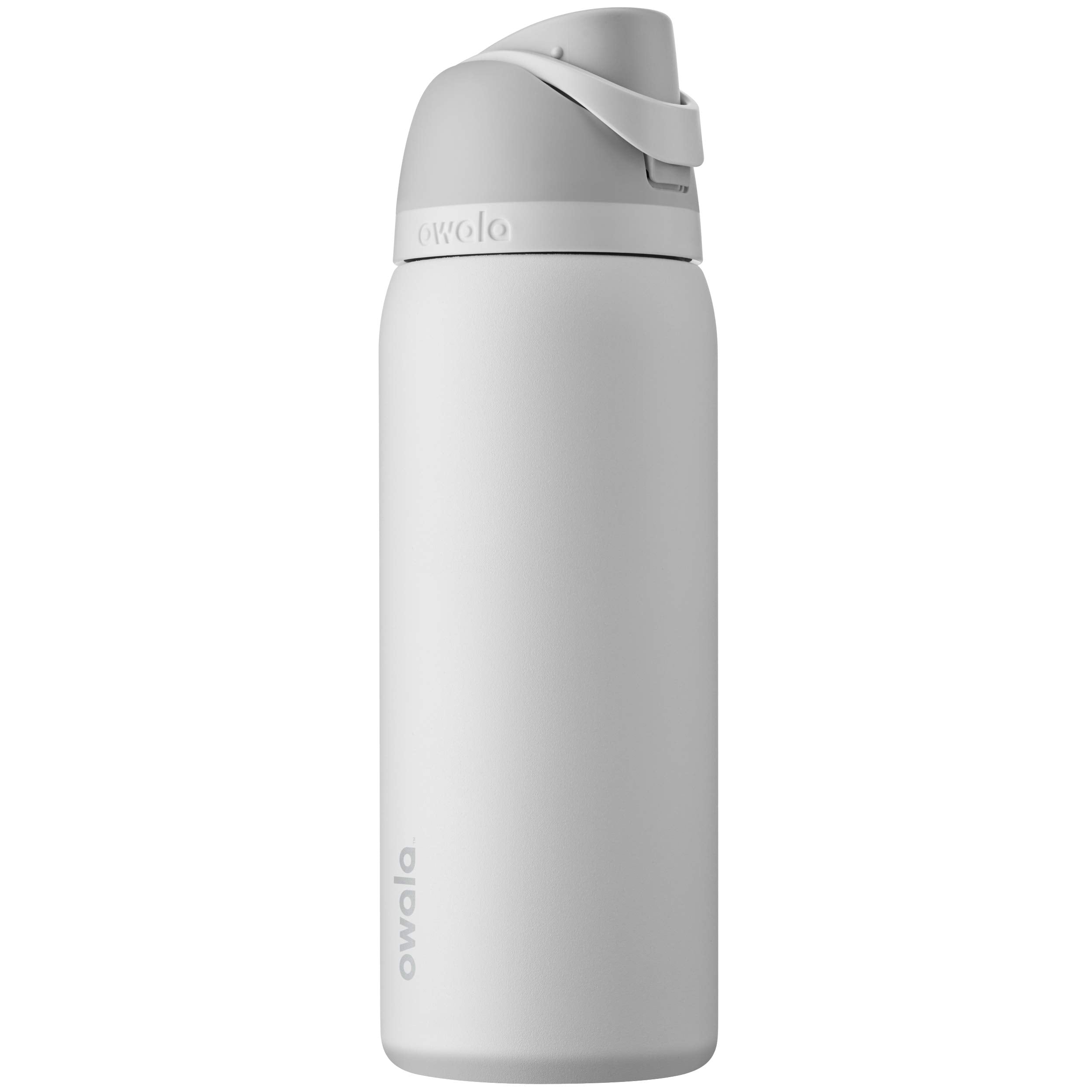 Owala FreeSip Insulated Stainless Steel Water Bottle with Straw for Sports, Travel, and School BPA-Free Sports Water Bottle, 32 oz, Boneyard (Pack of 6)